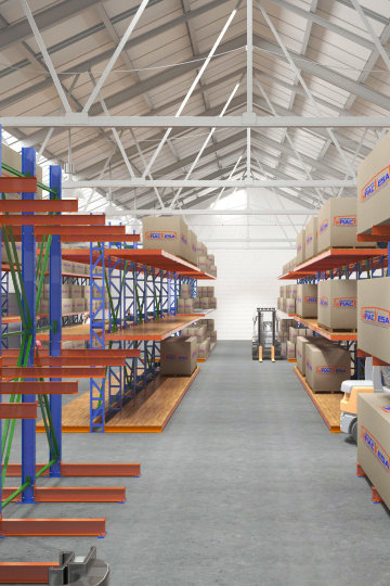 rack cantilever
