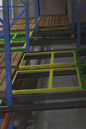 rack pushback