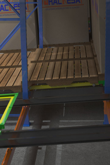 rack pushback