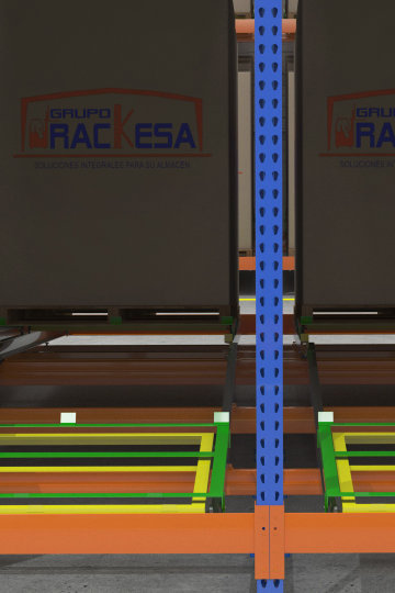 rack pushback