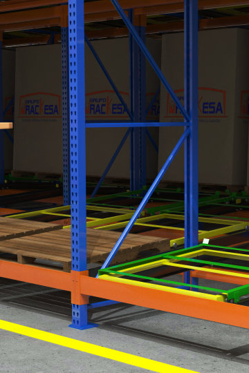 rack pushback